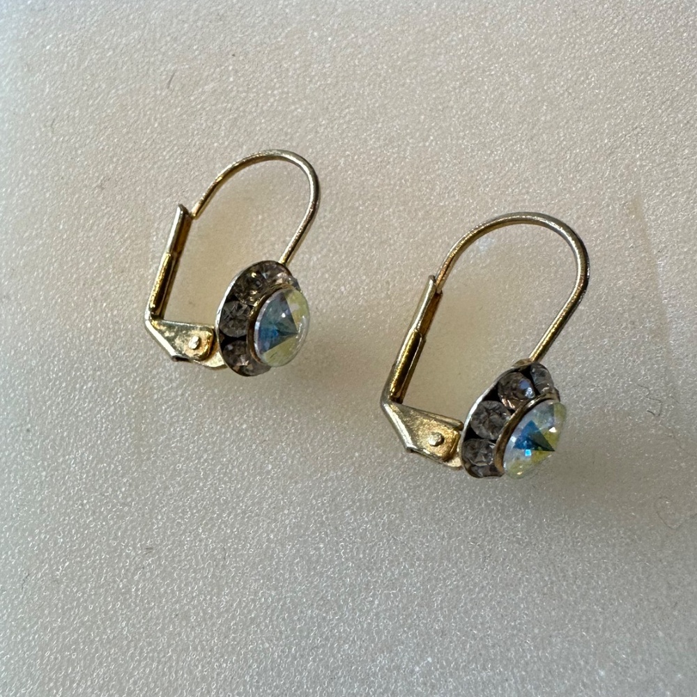 LADIES RHINESTONE EARRINGS - Picture 4 of 5